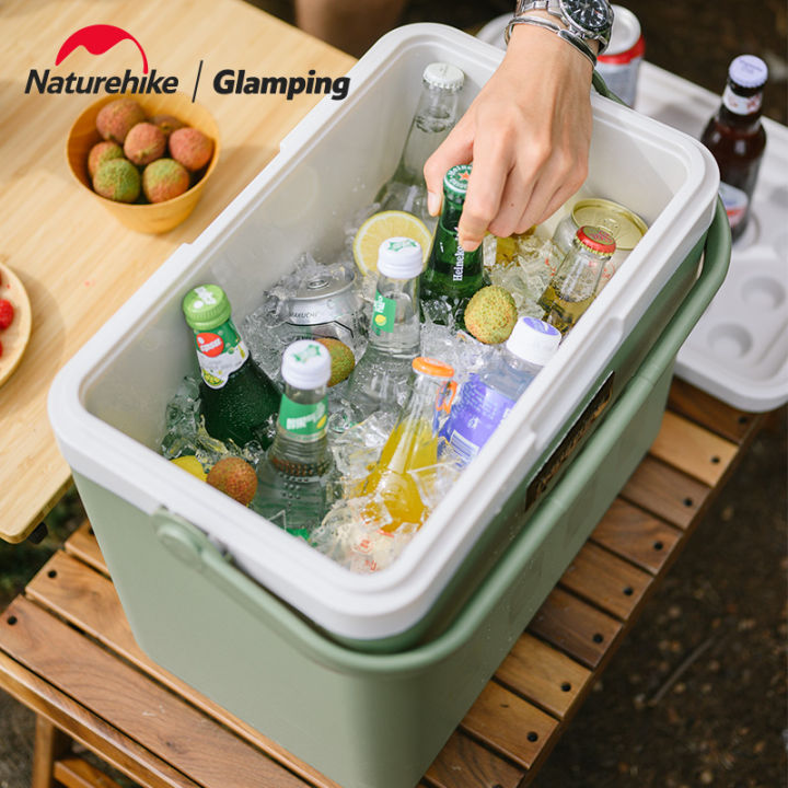 Naturehike refrigerator portable outdoor camping ice cold storage box car ice bucket Lazada PH
