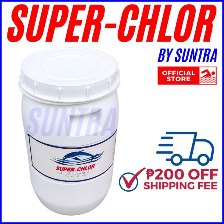 Chlorine Granules Super Chlor 40KG Lazada PH