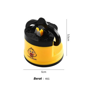 Alat Pengasah Pisau dan Gunting Mini Motif Bebek – Praktis Imut dan Efektif
