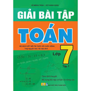 Sách - Giải Bài Tập Toán 7 - Bộ Sách Kết Nối Tri Thức Với Cuộc Sống - ND