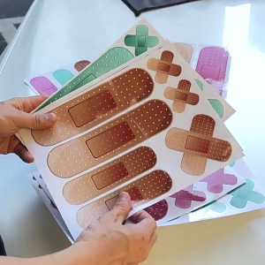 สติ๊กเกอร์กันน้ำติดรถยนต์แบบทำมือกันชนรถยนต์หน้าต่างลำต้นผ้าคลุมตกแต่งรอยขีดข่วนตลกสำหรับรถบรรทุกเรือยอชท์ SUV