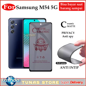 CERAMIC MATTE ANTI SPY SAMSUNG M14 5G M33 5G M53 5G M54 5G ANTIGORES LAYAR HP