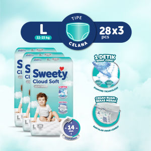 Sweety Silver Pants Cloud Soft L28 x3