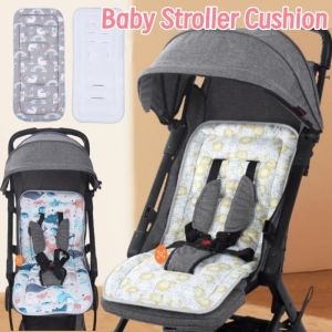 Universal Baby Stroller Seat Cushion Thick Buggy Seat Liner Pad Breathable Mesh Cotton Children Cart Mat