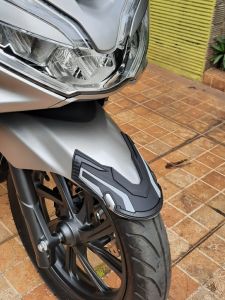 Spakbor Honda New Vario 125-150cc Tahun 2018-2022 dan Yamaha Mio Aksesoris Cover Timbul Bahan Karet | Aksesoris Variasi Modif Sepakbor Motor Honda Beat Vario Stiker Setiker 3D Bahan Karet Lebih Tebal Tidak Luntur Sesuai Foto 100% Original