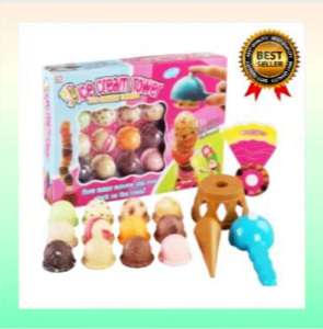 Mainan Masak-Masakan Anak Cewek – Ice Cream Gelato Kitchen Set Hadiah Ulang Tahun