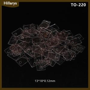[Hillarys] 100PCS TO-220 Mica Insulation Pad Heat Insulation To-220 Insulation Pads Silicone Mica Sheet Insulation