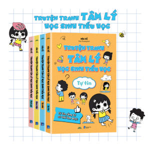 Sách - Truyện Tranh Tâm Lý Học Sinh Tiểu Học - Trọn Bộ 4 Tập: Giao Tiếp Tự Tin Tự Chủ Tích Cực