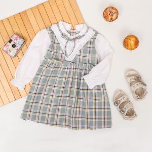 Little Esquina Dress Tunik Anak Perempuan lengan panjang 1 sampai 6 Tahun LE 2133