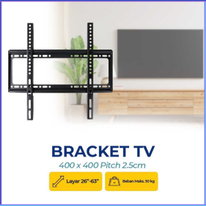 PENGIRIMAN CEPAT CNXD Bracket TV Wall Mount VESA 400 x 400 for 26-63 Inch TV B41 / braket tv led 26 43 32 50 40 50 55 60 63 inch kuat berdiri semua tipe universal tembok