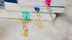 Handmade Customised Name/Words Bookmark