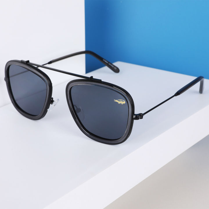 2024 Men's classic sunglasses polarized metal frame square