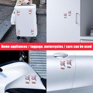 Stiker 3D Silikon Glow in the Dark & Stiker HP Koper Pintu Squishy