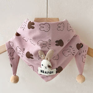 Joyncleon Dễ Thương in hình Thỏ khăn quàng cổ cho bé Mùa Đông giữ ấm cổ Ấm Tam Giác Bib Cho Trẻ Mới Biết Đi Và Trẻ Em