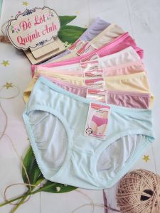 Combo 10 Quần Lót Nữ Thun Lạnh Gân Siêu Mát Thích Hợp Cho Các Bạn Nữ Từ Size :50 - 65 Kg (833) - Đồ Lót Quỳnh Anh