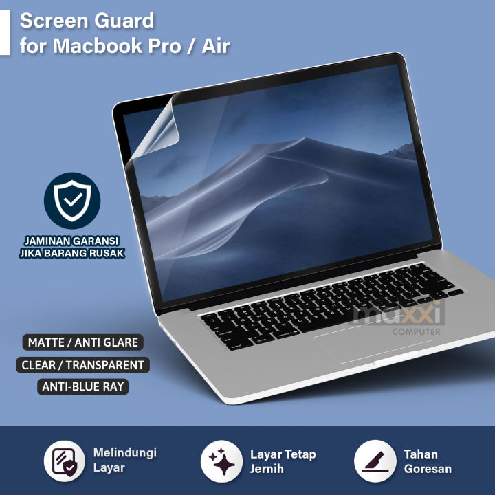 Ready Stok Screen Protector Clear Apple MacBook Pro Air 13