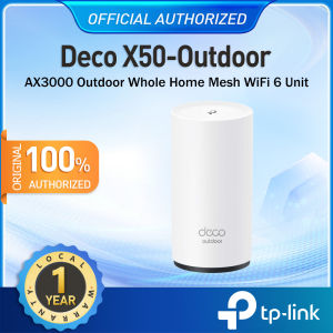 TP-Link Deco X50-Outdoor AX3000 Dual-Band Gigabit Wi-Fi 6 Mesh Unit for Whole-Home Coverage