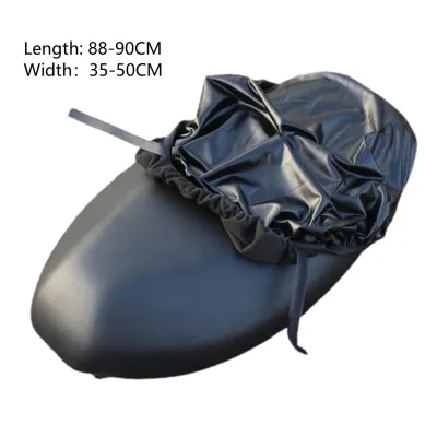 Universal Motorcycle Seat Cover Elastic PU Leather Motorcycle Seat Cover Waterproof Seat Protector