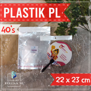 Plastik Display Tebal 22x23 Cm 40 Mic Isi 100 Lembar - Plastik Gantung untuk Kemasan Aksesoris & Snack