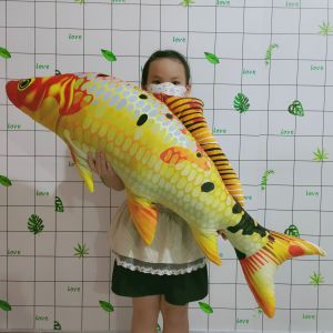 [HCM] ĐỒ CHƠI CÁ CHÉP NHỒI BÔNG GỐI ÔM HÌNH CÁ CHÉP SIÊU MỀM MỊN AN TOÀN CHO BÉ HÀNG VIỆT NAM