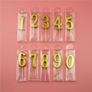 [SG Stock] Happy Birthday Candle Number Candle 32"  Number Balloon 0-9 for Birthday Party Decorations