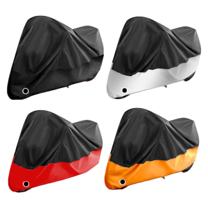 Waterproof Motorcycle Dust Cover Double Tone Motorcycle Protector Polyester Small Dust Cover Suitable for Weather