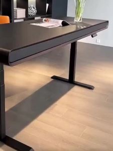 CraftedLiving SG-Italian Minimalist Smart Electric Height-Adjustable Desk Modern Simple Dual Motor