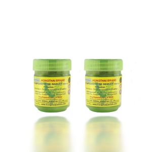 5PCS Hong Thai Herbal Inhaler Thailand Authentic - Premium Grade Original - Natural Herbal Relief for Dizziness Vertigo & Headache - Portable & Long-Lasting Scent