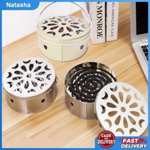 Mosquito Coil Holder Mosquito Coils Plate Sandalwood Coil Holder Metal Iron Mosquito Coil Holder Incense Holder