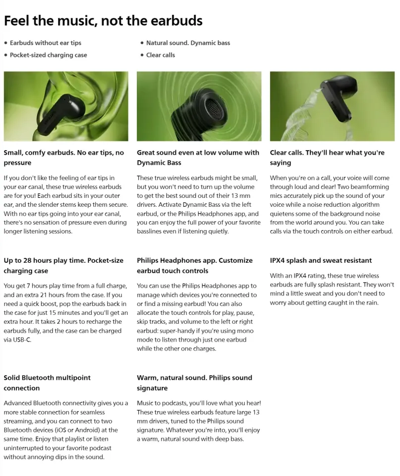 App How To Connect Philips Wireless Earbuds Philips True Wireless