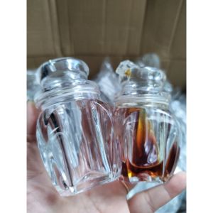 Hũ đựng nước chấm nhựa Acrylic trong có nắp đậy chắc chắn dung tích 50 ml /  80 ml - HNC 05 / 06