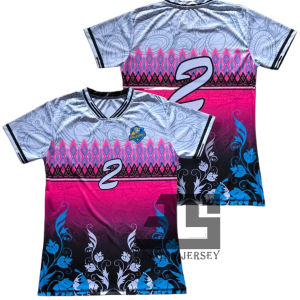 Atasan jersey bola voli wanita ukuran indies 76 Fullprinting sublimation size S M L XL XXL XXXL