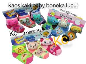 Kaos Kaki Anak Bayi Karakter Boneka Lucu Kaus Kaki Kartun Fashion / Baby Socks Import Murah