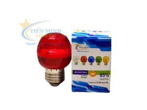 BÓNG CHANH BÔNG MAI NHIỀU MÀU CÔNG SUẤT 3W DÙNG ĐUI E27 VỎ NHỰA BỀN CHẮC TIẾT KIỆM ĐIỆN