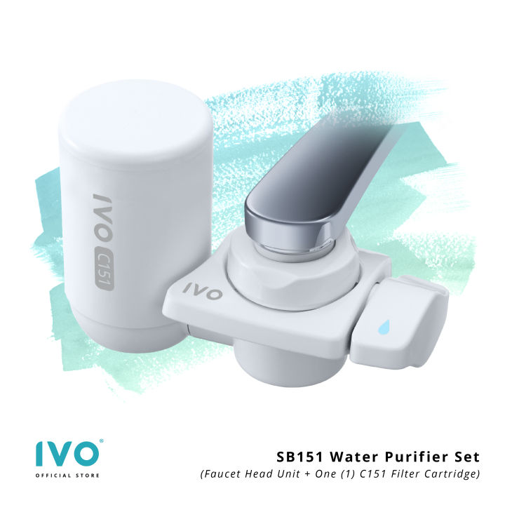 IVO SB151 Faucetmounted Water Purifier (1500L) Lazada PH