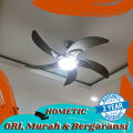 MT EDMA 52IN MODERN VIPER - KIPAS LAMPU GANTUNG PLAFON REMOTE CONTROL. 