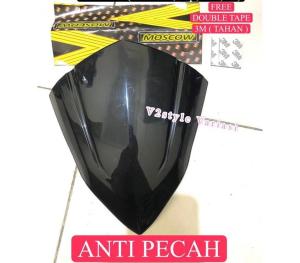 VISOR HONDA ALL VARIO 125 150 ANTI PECAH + DOUBLE TAPE 3M KUAT TAHAN WINDSHIELD VARIO FI LED VISOR VARIO KACA ANGIN VARIO KACA DEPAN HONDA VARIO VARIASI DEPAN VARIO PNP TEMPEL ANTI CRACK GARANSI RETUR ORIGINAL SB X MOSCOW PATEN  VARIO 125 150 LED FI