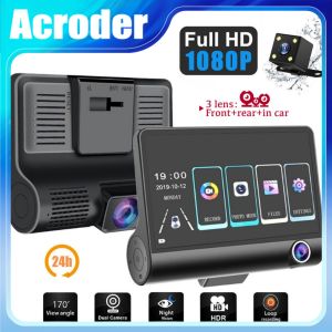 Acroder Dashcam Mobil 4" IPS Touch Screen HD 1080P Night Vision G-Sensor Loop Recording
