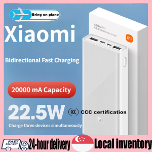【CCC Certification】NEW Xiaomi Mi Powerbank 22.5W 20000mAh (PB2022ZM)  USB-C Fast Charging Powerbank Can Bring on plane