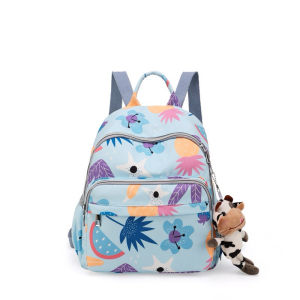 TAS BAYI 6026 - “RANSEL BUAH + GANTUNGAN SAPI” Tas Ransel Diaper Bayi Tas Perlengkapan Travel Bayi Mommy Bag Mama Bayi Baby - H