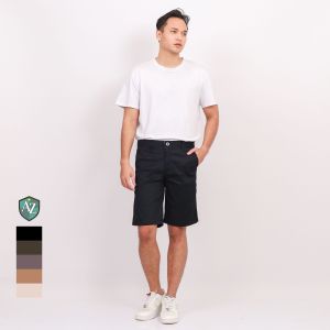 Celana Pendek Chino | Cinos Pria / Cowok Distro Chinos Hitam Kualitas Premium