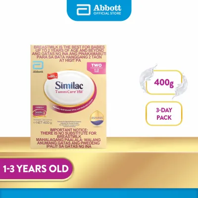 Similac TummiCare HW Two 400g for Children 1-3 Years Old Milk Supplement Powder