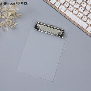WP💓💛💖 Simple A6 Bill Clipboard Memo Pad Clip Board Loose-leaf Notebook File Writing Pad Clamps Paper Holder Office School Supplies