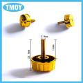 TMOY 1Pc Universal Fishing Reel Handle Grip Screw Nuts Cap Bearing Cover Rocker Arm Screw Cap Tackle Accessories. 