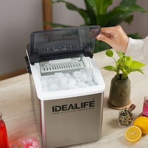 IDEALIFE Ice Maker IL-121 Mesin pembuat Es Batu Kristal 150 Liter 24 Jam / IDEALIFE Ice Maker IL 121 150 Liter