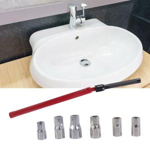 Wrench Socket Tap Installation Tool Labor Saving 8-13mm Plumber Back Nut for Kitchen and Bathroom Repair Installation