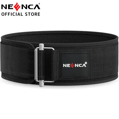 NEENCA Self-Locking Weight Lifting Belt - Premium Weightlifting Belt for Serious Functional Fitness Weight Lifting and Olympic Lifting Athletes - Lifting Support for Men and Women - Deadlift Training Belt