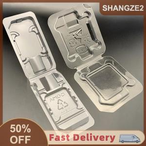 【E-WOITD】 10 chiếc hộp Khay vỏ sò CPU hộp đựng AMD bảo vệ cho AMD AM2 AM3 FM1 FM2