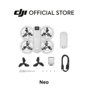 DJI Neo - Camera Drone | 4K/30fps | 135g Ultra Light Weight | Palm Landing | Beginner Friendly | Easy Control | Smart Subject Tracking | 5 Shooting Modes