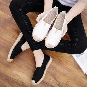 Slip on Korean style espadrilles shoes J3